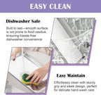 E-far Large Baking Sheet with Wire Rack (2 Pans + 2 Racks), 20 x 14 Inch Stainless Steel Cookie Pans Tray & Cooling Rack for Baking, Non Toxic & Heavy Duty & Rust Free, Oven & Dishwasher Safe