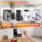 Coffee Maker Water Filter Replacement - Compatible with Cafe & GE Profile Grind & Brew Coffee Makers, Lasts 6-12 Months, Reduces Chlorine, Impurities & Odors (6)