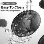 MHW-3BOMBER 58mm Espresso Puck Screen - 0.2mm Ultra Thin Espresso Puck with Round Hole - Metal Reusable Coffee Filter for Portafilter Basket 58mm - Puck Screen with Stand 3 Pack FG7054-OS