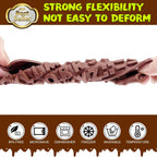 Silicone Letter Mold Chocolate Molds - Non-Stick Letter Chocolate Mold, Made of Food Grade Silicon, Perfect for Cake Decoration, Candy, Chocolate, Birthday Party - 4 Pack