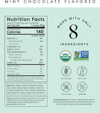 Truvani Vegan Pea Protein Powder | Mint Chocolate | 20g Organic Plant Based Protein Per Serving | 10 Servings | Keto | Gluten & Dairy Free | Low Carb | No Added Sugar