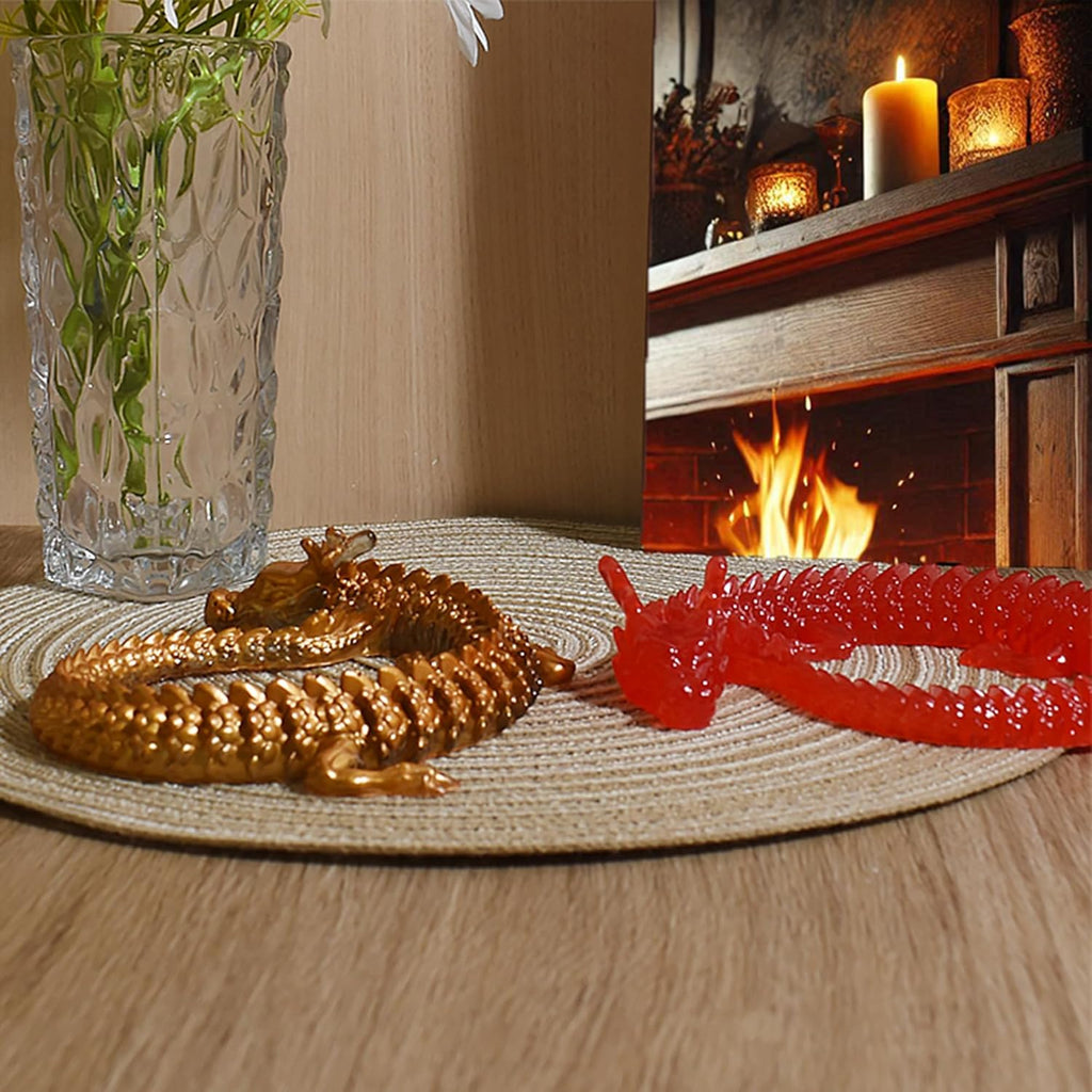 Diamond Dragon Mold Long Dragon Resin Mold Round Dinosaur Mold Animal Resin Casting Mold Resin Making Molds Silicone Mold for Candle Home Decorate Mold 3D Animal Mold Candle Making Mold