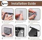 ZCDCP for K Cup Coffee Pod Holder, K Cup Holder Drawer Wall Mounted Coffee Pod Organiser (Holds 42 Coffee Pods)