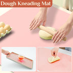 Silicone Baking Mat, 12 IN x 10 FT Free Cutting Baking Sheet, Non-Stick Reusable Dough & Pastry Mat, Non-Slip Silicone Mat Roll for Air Fryer Liner, Freeze Dryer, Oven Baking Pan, Kitchen Counter