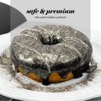 BeePoint Black Edible Luster Dust 15g - Food Grade, Vibrant Color Shimmer Powdered Dust for Drinks, Cocktails, Cake Decorating, Baking, Chocolates, Candy, Sweets, & Cookies - Vegan & Gluten Free