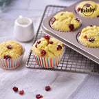 Muffin Cake Pan, 12-Cavity Non-Stick Cupcake Pan Bakeware for Oven Baking (Champagne Gold)