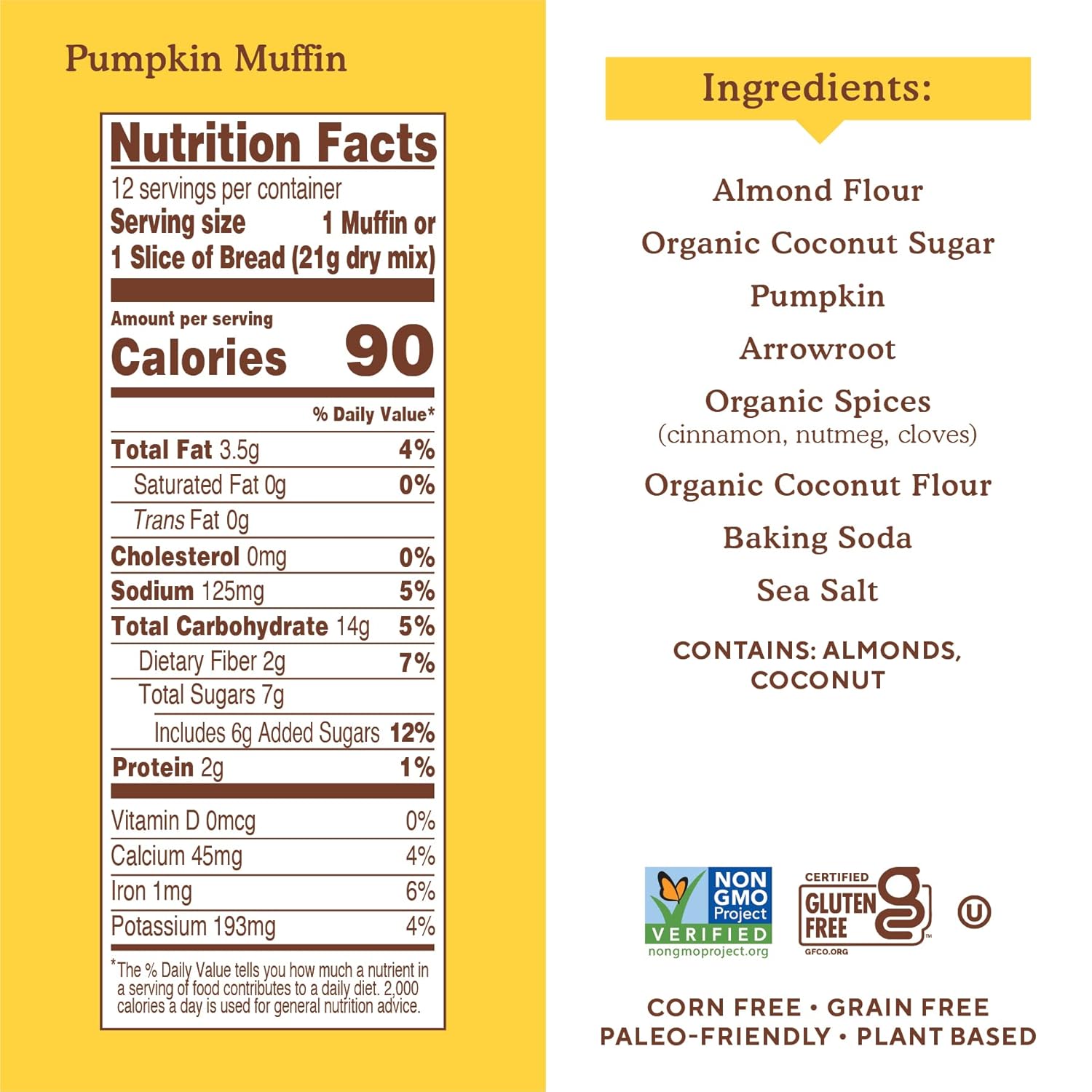 Simple Mills Almond Flour Baking Mixes - Gluten Free Pumpkin Bread and Pancake & Waffle Mixes