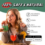 MONÉGASQUE Emerald Green Edible Glitter for Drinks 10g – Green Edible Glitter for Cakes & Cocktails – Halloween Food Coloring Spray for Cake Decorations – Drink Shimmer Powder – Cake Sprinkles