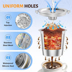 2 Pack Reusable Stainless Steel Coffee Pod for Keurig 1.0 – 2 Pack Refillable K Cup Filters, Eco-Friendly Permanent Coffee Pods, BPA-Free Universal Fit