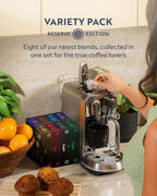 ROSSO CAFFÈ Espresso Coffee Pods for Nespresso Original Machines - 80 Capsules Variety Pack, 8 Signature Flavors, Medium to Dark Roast - Made in Italy