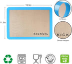 Silicone Baking Mat Set of 3 Non-Stick Baking Sheet for Oven Pan Liner Reusable Parchment Paper Half Sheet Large Silicone Bakeware Mat for Cookie Bread, Cooking Supplies Kitchen Accessories