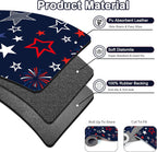 Dish Drying Mat 16" X 24", Super Absorbent & Cuttable Coffee Mats for Countertop, Kitchen Counter Mat Fits Under Coffee Maker or Machine, Hide Stain Drying Pad for Dish Drying Rack, B Stars Freworks