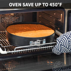 Spring Form Cake Pans 12 Inch Springform Pan Nonstick Round Cheesecake Pan Carbon Steel Large Baking Mold Cake Tin for Christmas Birthday