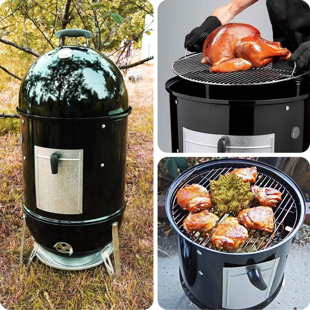 5 Pack Meat Thermometer Probe Grommet for Grills, Compatible with Weber 85037 Smokey Mountain Cookers, and Other Grill DIY Probes Port, Replacement Accessories