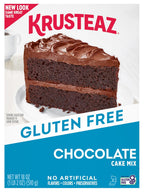 Krusteaz Gluten Free Chocolate Cake Mix, No Artificial Flavors, Colors, or Preservatives, 18 Ounce(Pack of 4)