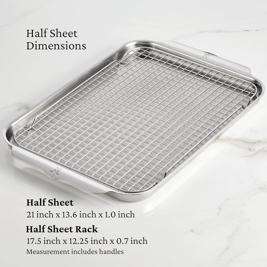 Hestan Provisions OvenBond – 5-Piece Tri-ply Baking Sheet Set