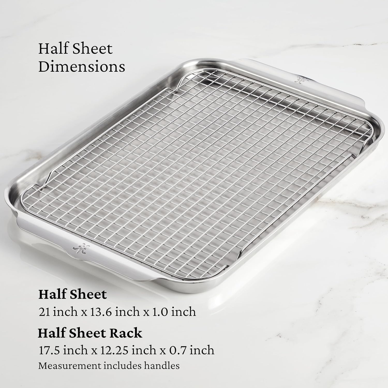 Hestan Provisions OvenBond – 5-Piece Tri-ply Baking Sheet Set