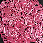 Rose Gold Sprinkles, Metallic Rods Sugar, Sprinkles For Cake Decorating, Baking, Cupcakes Decorating, Cake Toppers, Holiday, Wedding Party, 150g/5.29oz