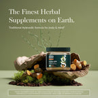 Gaia Herbs Golden Milk Supplement Powder - Made with Organic Turmeric Curcumin, Black Pepper, Ashwagandha, Dates, Cardamom, and Vanilla for an Ayurvedic Cup of Natural Calm - 4.3 Oz (35-Day Supply)