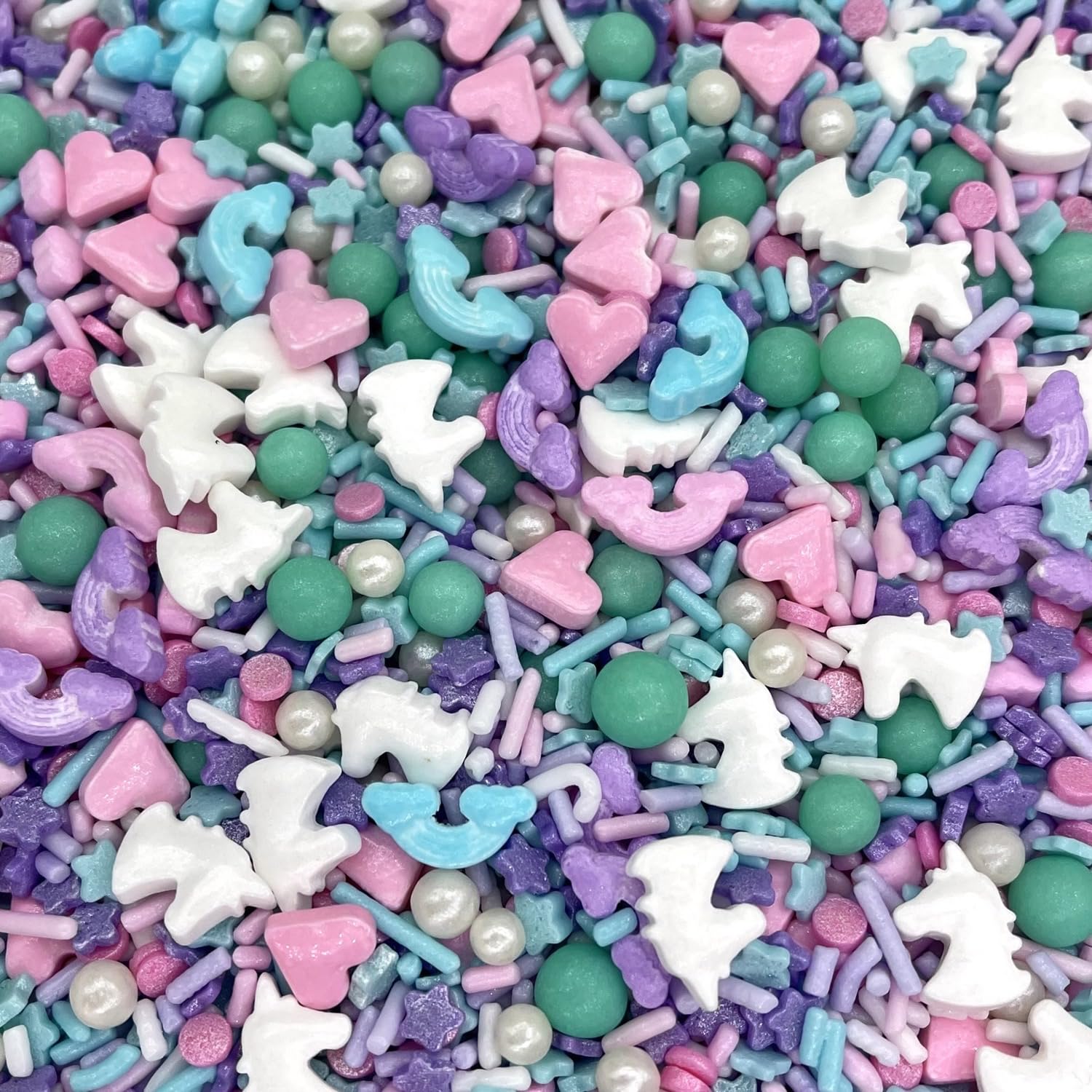 Manvscakes, pink sprinkles, valentines, cake sprinkles, gluten free, cookies, chocolate, fondant, princess topping, ice cream, edible, dessert decoration (Pink Blue)