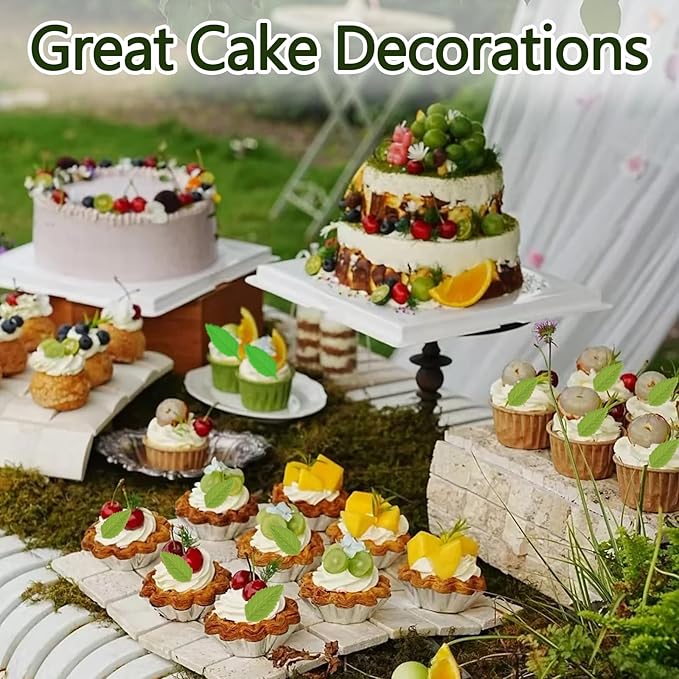 1 Pcs Plant Leaf Chocolate Fondant Mold Reusable Fern Leaf Silicone Mold, for Kitchen Baking Wedding Cake Decoration Cupcake Toppers Biscuit Candy Clay Resin Pendant Plaster