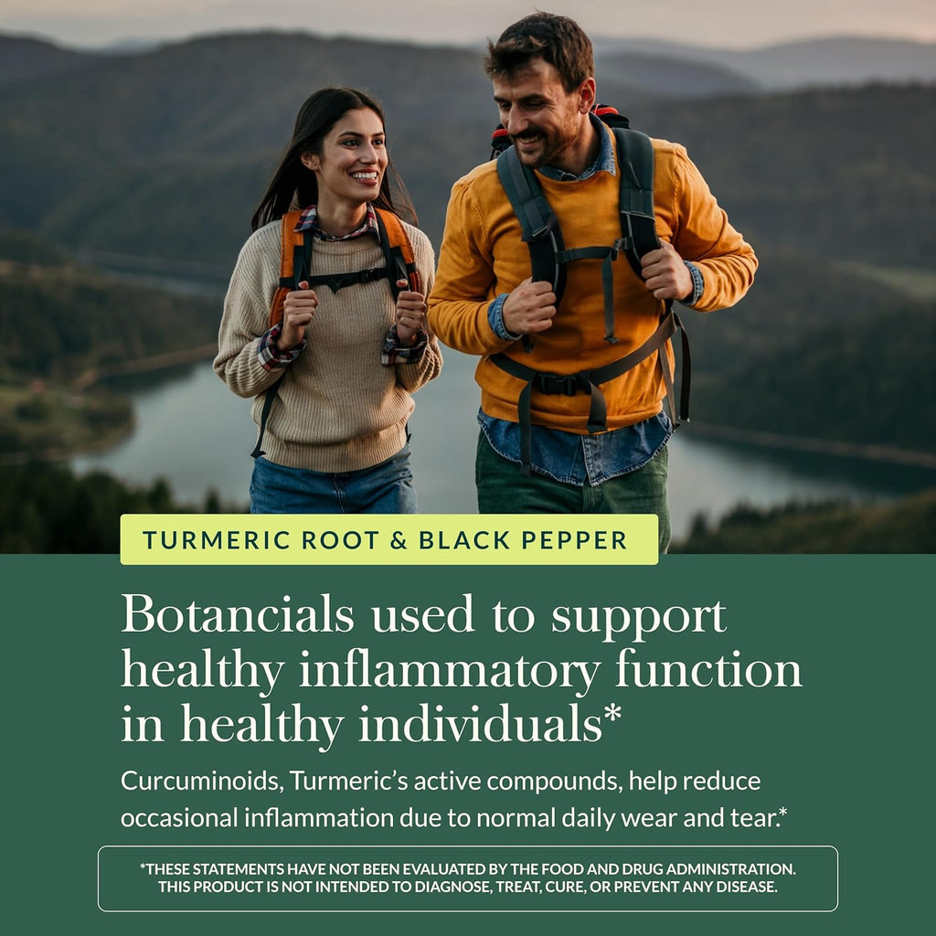 Gaia Herbs Turmeric Supreme Extra Strength - Supports Occasional Swelling from Normal Wear & Tear - with Turmeric Curcumin & Black Pepper - 30 Vegan Liquid Phyto-Capsules (Up to 30-Day Supply)