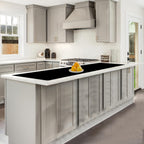 78.7"x15.7"(200cmx40cm) Large Silicone Mats for Countertop, Heat Resistant Mat, Waterproof Nonslip Silicone Kitchen Counter Mat, Nonstick Table Placemat, Multipurpose Mat, Black