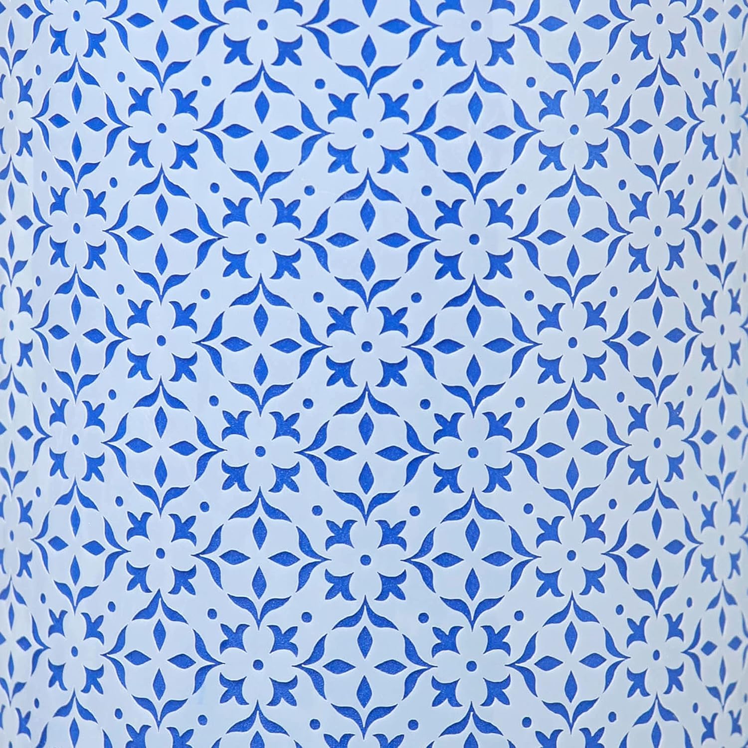 Cake Baking Stencil - Seamless Delicate Pattern for Decorating Tall Double Barrel Cake to Use with Buttercream, Royal Icing, Ganache, Paint, Airbrush (ORNA)