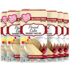 XO Baking Co. Gluten Free Pound Cake Gourmet Cake Mix; Non-GMO; Kosher; Rice Free; Soy Free; Dairy Free; Peanut Free; No Preservatives; No Artificial Flavors or Colors, 18oz (Pack of 6)