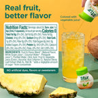 Stur Liquid Water Enhancer | Coconut Pineapple | Naturally Sweetened | High in Vitamin C & Antioxidants | Sugar Free | Zero Calories | Keto | Vegan | 5 Bottles, Makes 120 Drinks