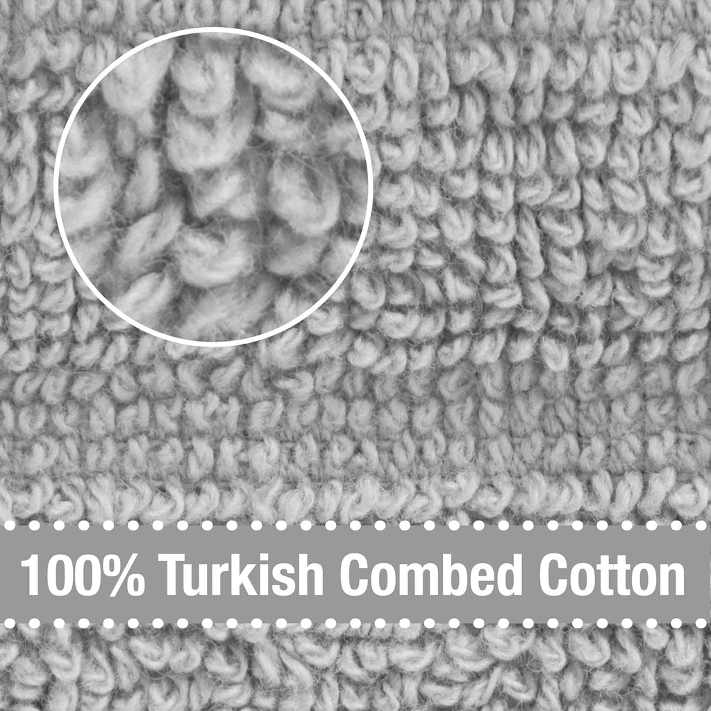 All-Clad Solid Kitchen Towels: Highly Absorbent, Super Soft Long Lasting - 100% Cotton, 17"x30" Tea Towels for Cleaning & Drying Dishes, Pans, Glassware, or Countertops, (2-Pack), Titanium Gray