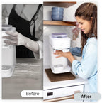 Ibyx Elegant Sliding Tray for Your Coffee Maker & Heavy Kitchen Appliances - Sturdy, Slides Easily from Under The Cabinet (Brown, 16" W x 13" D)