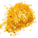 goldz: Edible Sprinkiles Metaliic Gold Glitter Stars 5 grams: Perfect for decorating cakes, cupcakes, flakes, and cookies