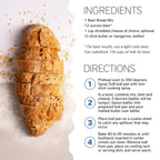 Southern Living Gourmet Beer Bread Mix, Easy-to-Bake Delight, Perfect for Potlucks & Parties, Dessert Bread, 1 Mix