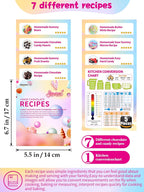 117Pcs Silicone Gummy Bear Molds Kit with 100 Wrappers, 5 Recipe Cards, 4 Droppers & 2 Brushes,Non-Stick Candy Mold for DIY Chocolate, Gummy Bears, Party Favors (Dinosaur, Bear, Fruits, Donut Shapes)