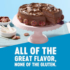 Krusteaz Gluten Free Chocolate Cake Mix, No Artificial Flavors, Colors, or Preservatives, 18 Ounce(Pack of 4)