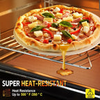 2 Pack Oven Liners for Bottom of Oven, 17"x25" Heavy Duty Non-Stick Oven Liner Mat, Reusable Heat Resistant Grill & Baking Mat, BPA/PFOA Free Roaster Liners, Fits Electric, Gas, Toaster Ovens (Black)