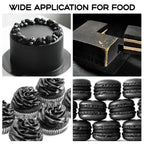 Black Food Coloring Gel 4.5 oz Professional Grade Super Black Food Dye Concentrated Gel Food Coloring for Icing Baking Cake Decorating Fondant Cookie