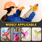 DIYSELF Razor Blade Scraper, 1 Pack Razor Scraper, 4 Inch Razor Blade Scraper Tool with 10 Extra Blades, Scraper for Cleaning, Glass Top Stove, Sticker Removal, Floor, Glass Scraper, Paint Scraper