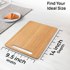 Ibyx Elegant Sliding Tray for Your Coffee Maker & Heavy Kitchen Appliances - Sturdy, Slides Easily from Under The Cabinet (Natural, 9.5”W x 14”D)