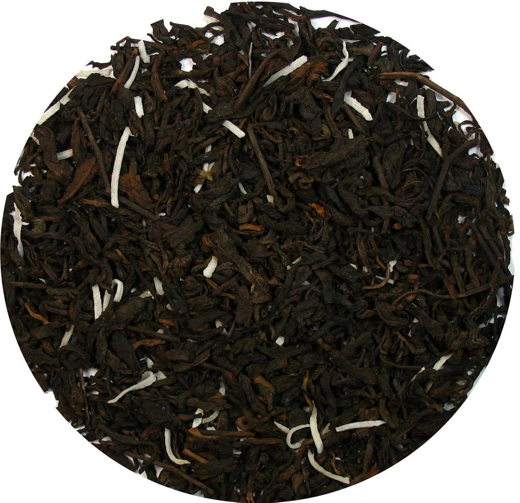 Coconut Puerh Tea, Natural flavours of Coconut and Highly Nutritious puerh tea loose tea -8 OZ Bag