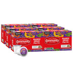 Community Coffee Mardi Gras King Cake Flavored 72 Count Coffee Pods, Medium Roast, Compatible with Keurig 2.0 K-Cup Brewers (Pack of 6, 72 Count)