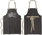 TEEAMORE Custom Embroidered Kitchen Apron Add Your Name Logo Design Cooking Baking Kitchen Chef Apron Gifts
