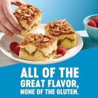 Krusteaz Gluten Free Baking Mix, Cinnamon Swirl Crumb Cake & Muffin Mix, 12-Ounce Box (Pack of 12)