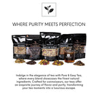 Pure And Easy Tea, Signature Chai Spiced Blend, Premium Loose Leaf Black Tea, 100% Natural, Bold & Spicy, Caffeinated, 100g/3.5oz