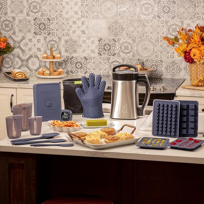 Magical Butter MB2E Pro Bundle – Infuser Machine with DecarBox, 8 mL Gummy Mold, Measuring Cups & Spatulas for Complete Infusion & Candy Making