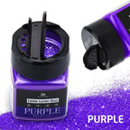 Edible Glitter - 1oz Luster Dust Edible Food Grade Glitter for Cocktail, Cake Decorating, Baking, Drinks - Shimmer Dust Powder, Metallic Food Coloring Powder for Icing, Fondant, Candy, Cookie (Purple)