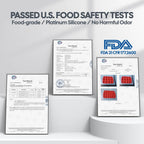 Silicone Muffin Pan for Baking - Nonstick Cupcake Pan,Mini 24 Cups Easy Release & Clean, Dishwasher Safe Muffin Tray for Homemade Muffins, Cupcakes.