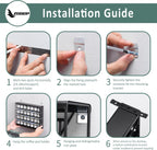 ZCDCP for K Cup Coffee Pod Holder, K Cup Holder Drawer Wall Mounted Coffee Pod Organiser (Holds 35 Coffee Pods)