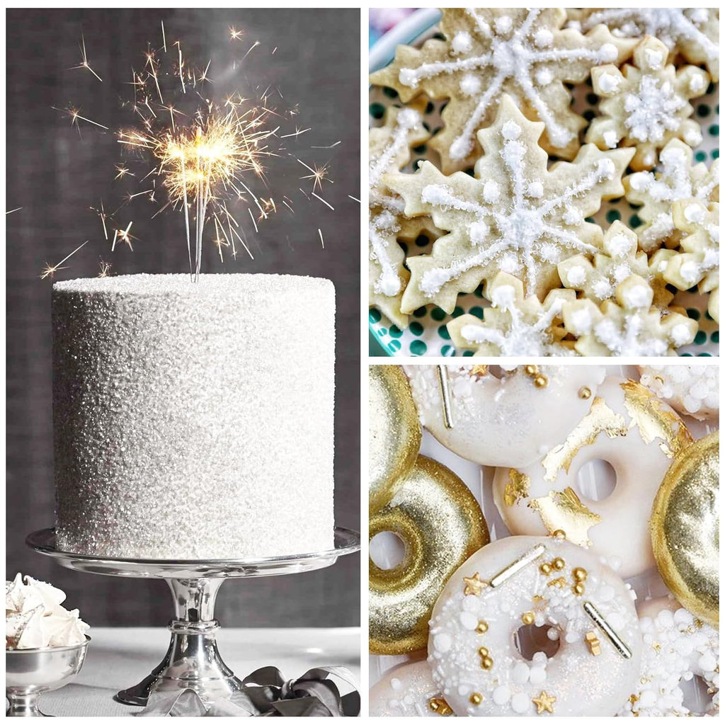 Edible Glitter - 30g Edible Luster Dust Metallic Food Grade Coloring Glitter for Drinks, Baking, Cake Decorating - Edible Dust Powder Shimmer Sprinkle Powder for Icing, Cocktail, Candy (Unicorn)